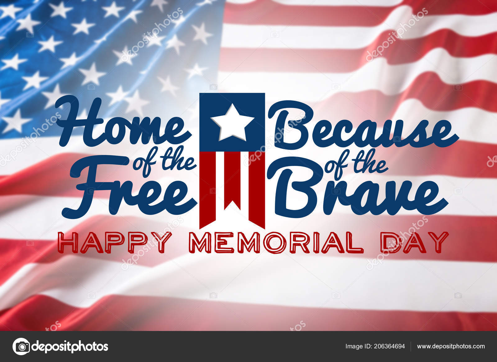 Memorial Day Holiday Background Stock Photo by ©Fotofabrika 206364694